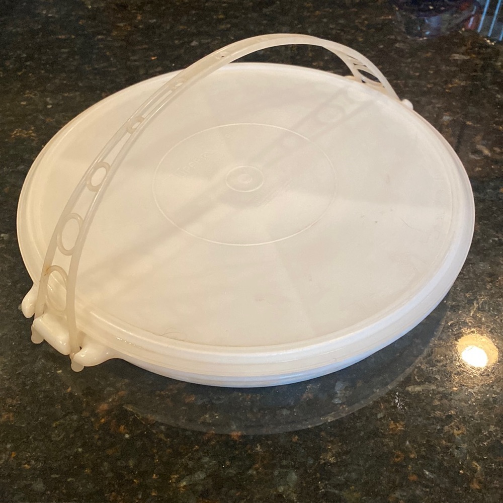 Vintage 1970s Tupperware Divided Party Tray, never used